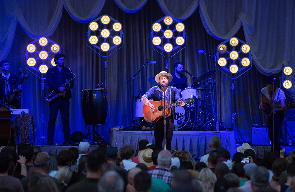 Nathaniel Rateliff, Edgefield Amphitheater, photo by Joe Duquette