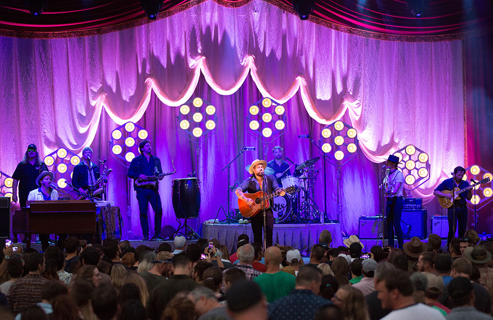 Nathaniel Rateliff, Edgefield Amphitheater, photo by Joe Duquette