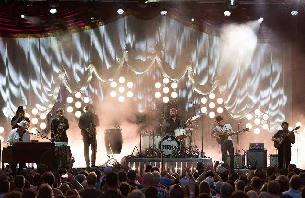 Nathaniel Rateliff, Edgefield Amphitheater, photo by Joe Duquette