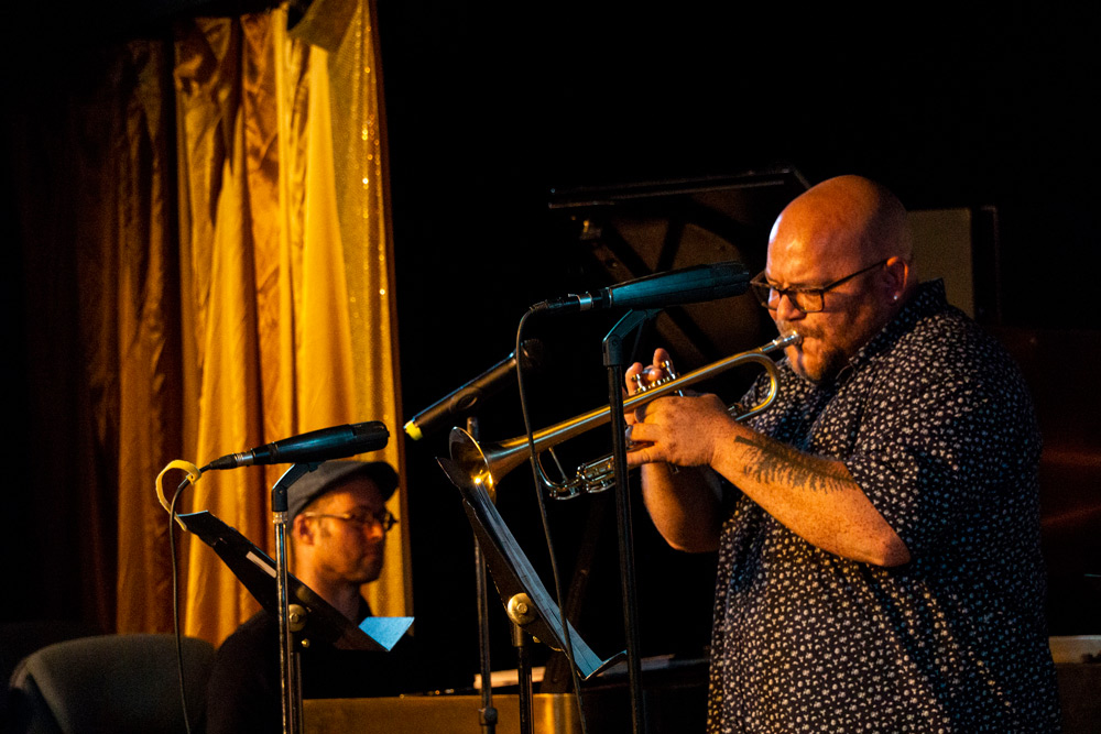 Farnell Newton, Montavilla Jazz Festival, photo by Elbert Giron