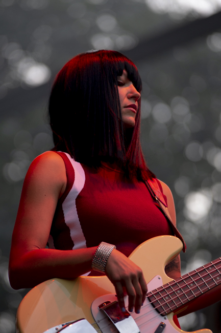 Khruangbin, Edgefield Amphitheater, photo by Dune Stewart