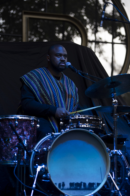 Khruangbin, Edgefield Amphitheater, photo by Dune Stewart
