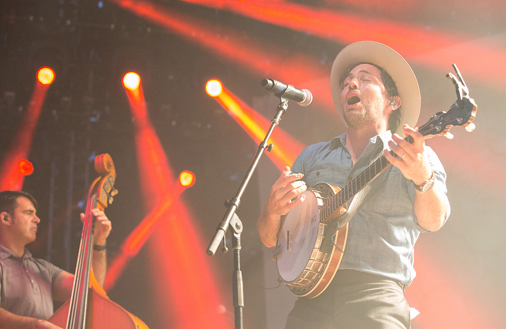 The Avett Brothers, Edgefield Amphitheater, photo by Joe Duquette