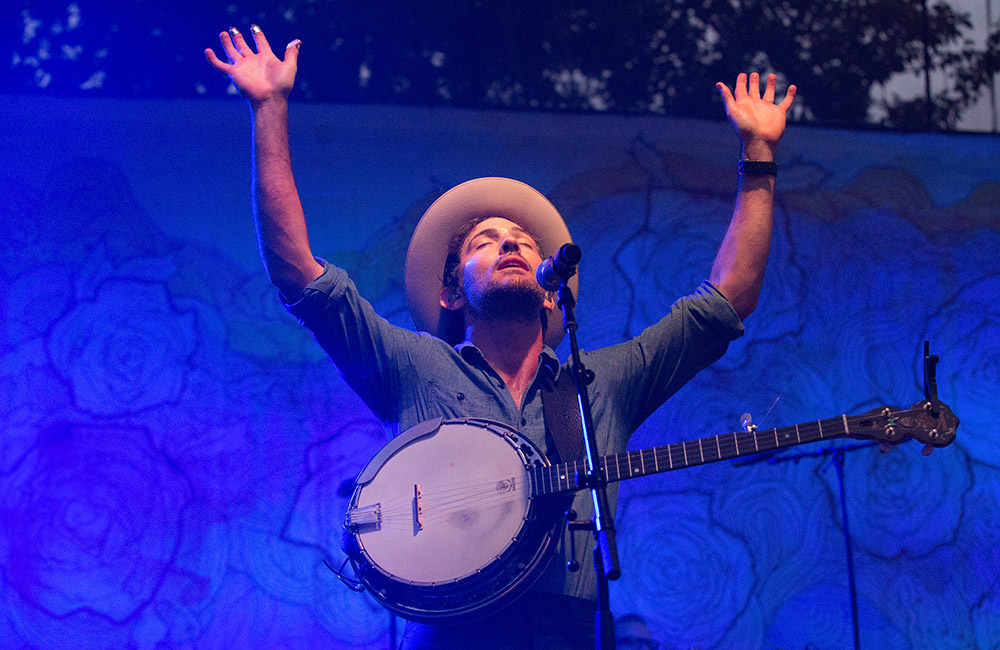 The Avett Brothers, Edgefield Amphitheater, photo by Joe Duquette