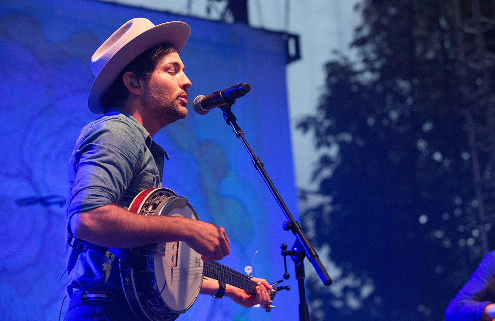 The Avett Brothers, Edgefield Amphitheater, photo by Joe Duquette