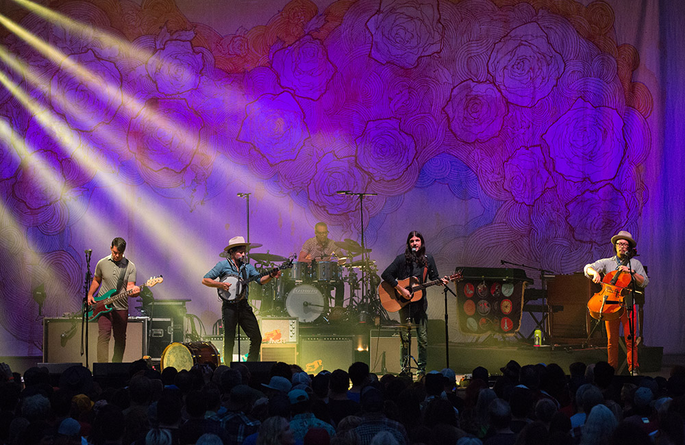 The Avett Brothers, Edgefield Amphitheater, photo by Joe Duquette