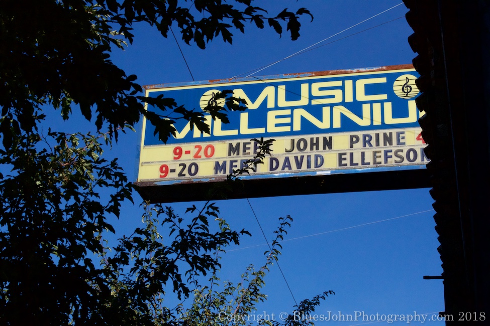 John Prine, Music Millennium, photo by John Alcala