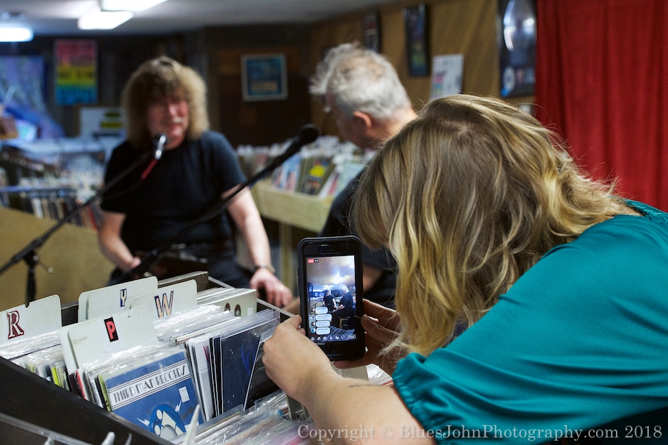 John Prine, Music Millennium, photo by John Alcala