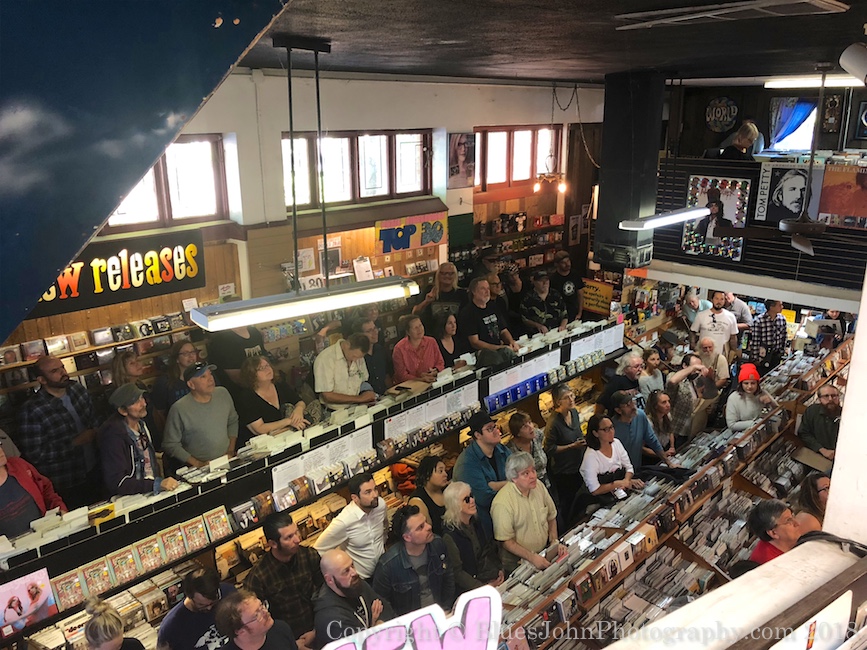 John Prine, Music Millennium, photo by John Alcala