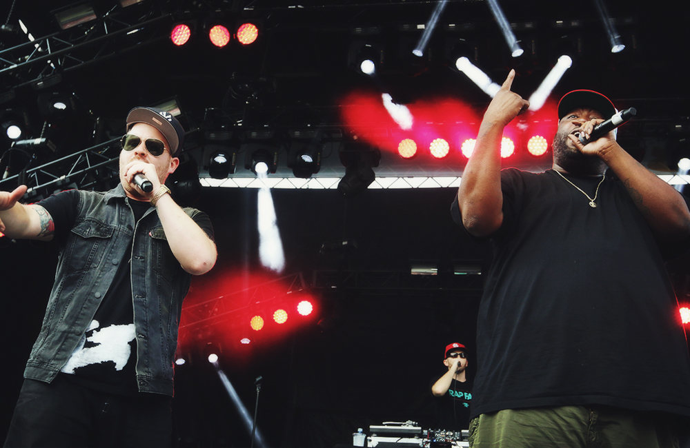 Run The Jewels, MusicfestNW, Tom McCall Waterfront Park, photo by Autumn Andel