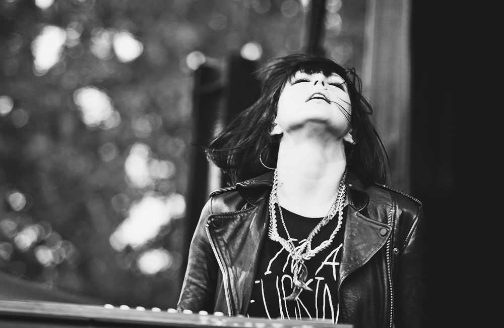 Phantogram, MusicfestNW, Tom McCall Waterfront Park, photo by Autumn Andel