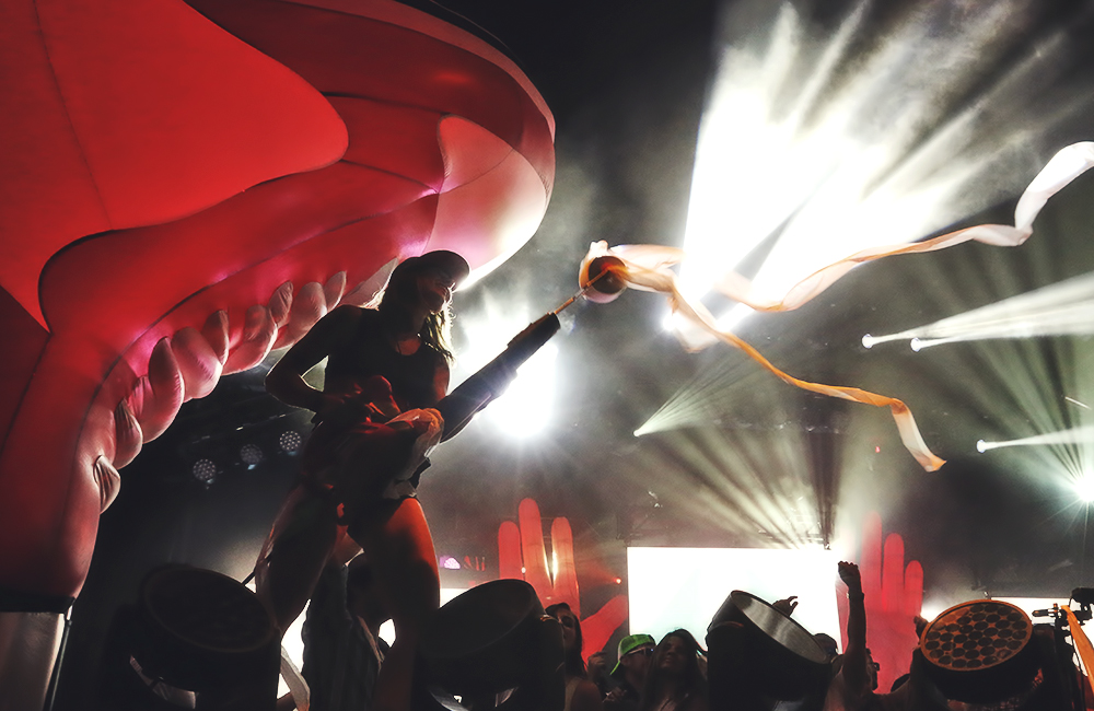 Girl Talk, MusicfestNW, Tom McCall Waterfront Park, photo by Autumn Andel