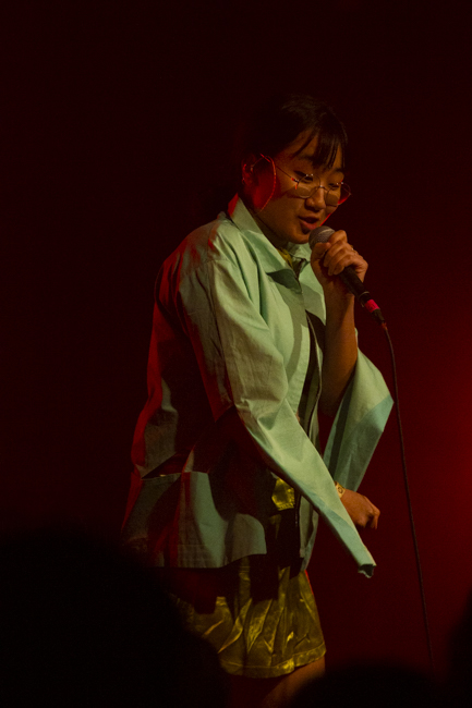 Yaeji, Wonder Ballroom, photo by Dune Stewart