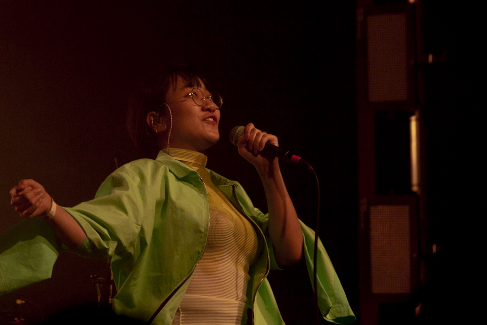 Yaeji, Wonder Ballroom, photo by Dune Stewart