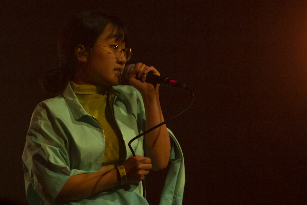 Yaeji, Wonder Ballroom, photo by Dune Stewart