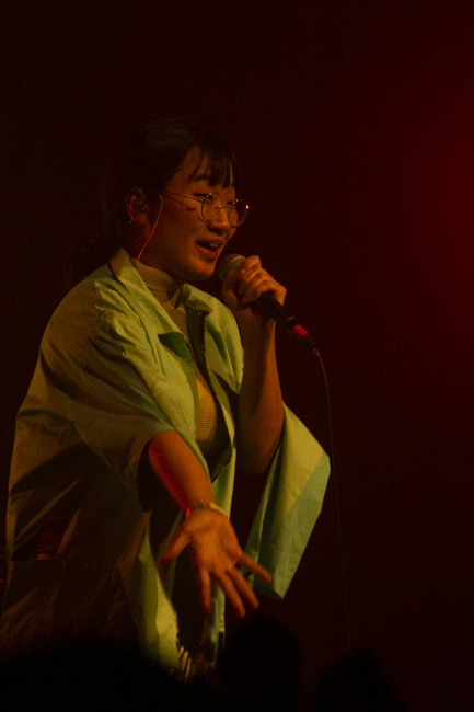 Yaeji, Wonder Ballroom, photo by Dune Stewart