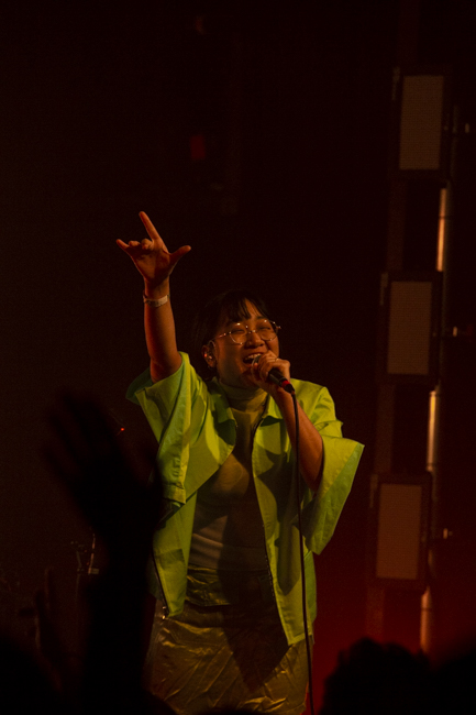 Yaeji, Wonder Ballroom, photo by Dune Stewart