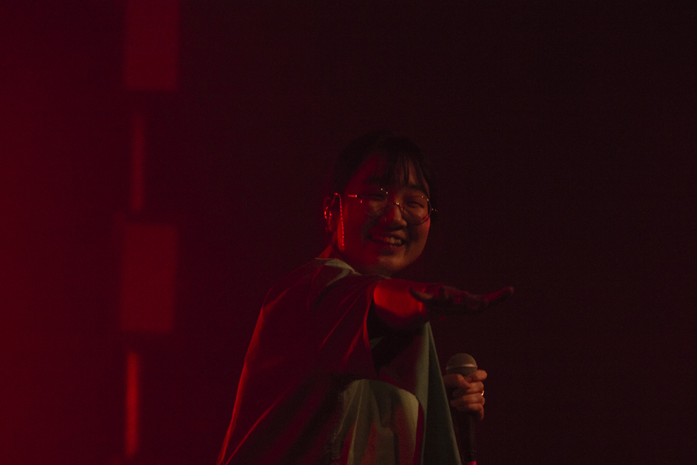 Yaeji, Wonder Ballroom, photo by Dune Stewart
