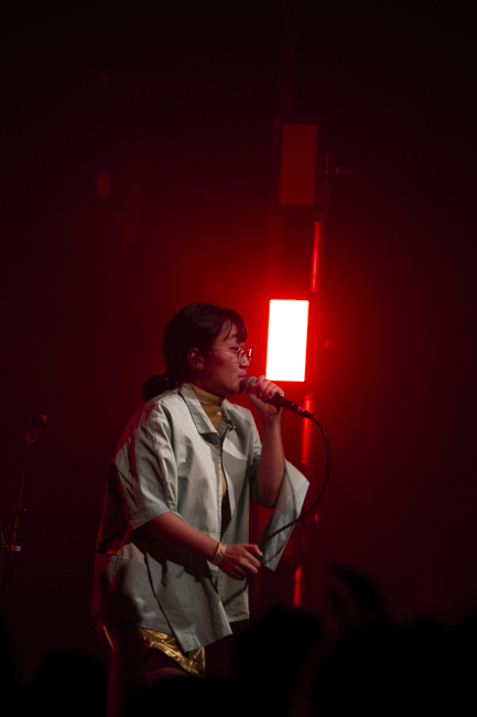 Yaeji, Wonder Ballroom, photo by Dune Stewart