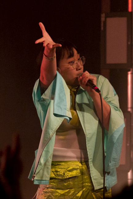 Yaeji, Wonder Ballroom, photo by Dune Stewart