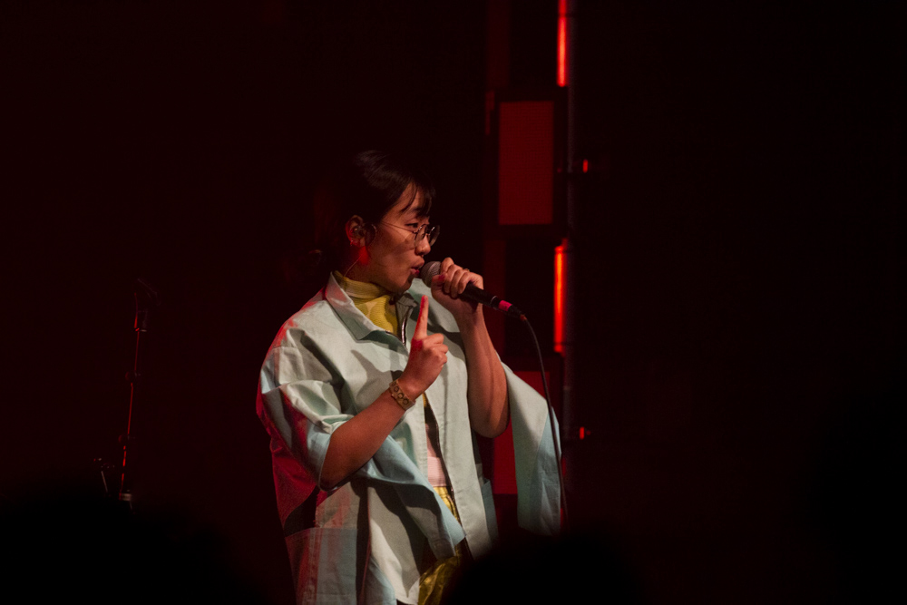 Yaeji, Wonder Ballroom, photo by Dune Stewart