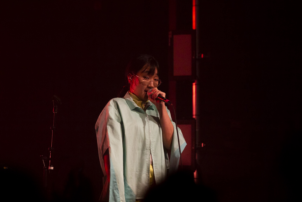 Yaeji, Wonder Ballroom, photo by Dune Stewart