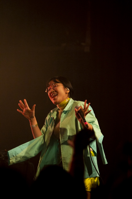 Yaeji, Wonder Ballroom, photo by Dune Stewart