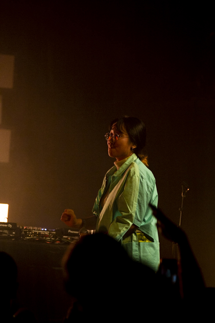 Yaeji, Wonder Ballroom, photo by Dune Stewart