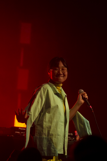 Yaeji, Wonder Ballroom, photo by Dune Stewart
