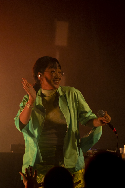 Yaeji, Wonder Ballroom, photo by Dune Stewart