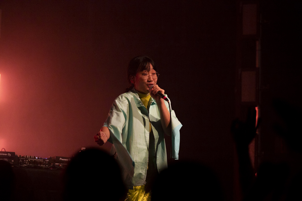 Yaeji, Wonder Ballroom, photo by Dune Stewart