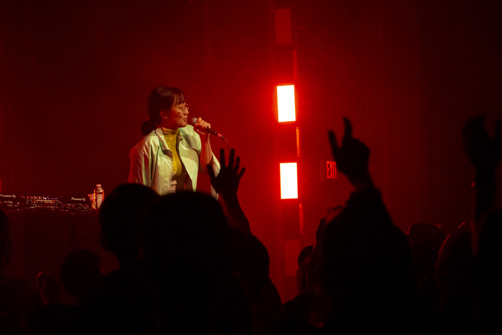 Yaeji, Wonder Ballroom, photo by Dune Stewart