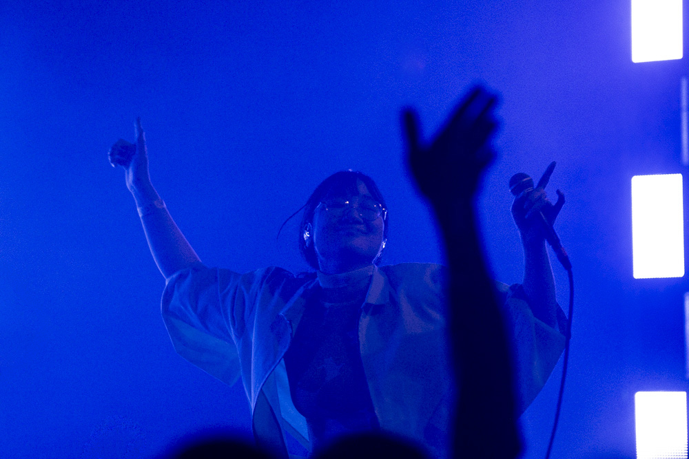 Yaeji, Wonder Ballroom, photo by Dune Stewart