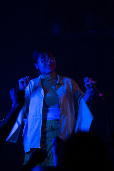 Yaeji, Wonder Ballroom, photo by Dune Stewart