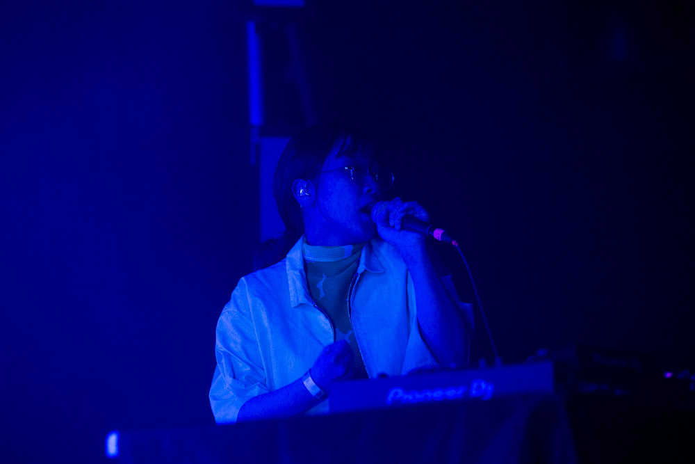 Yaeji, Wonder Ballroom, photo by Dune Stewart