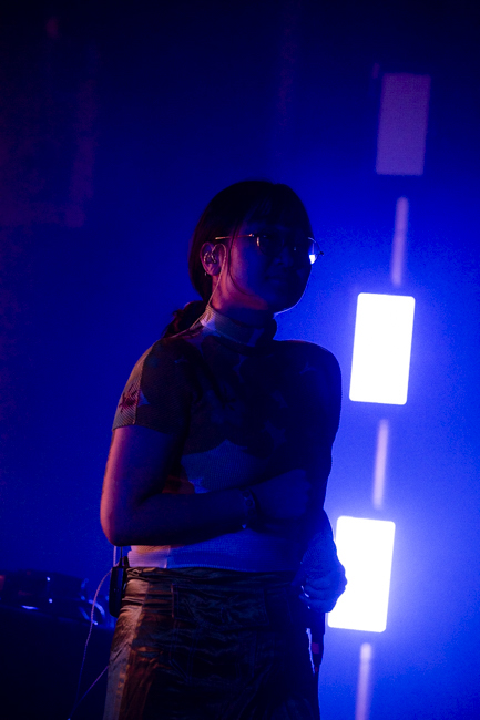 Yaeji, Wonder Ballroom, photo by Dune Stewart
