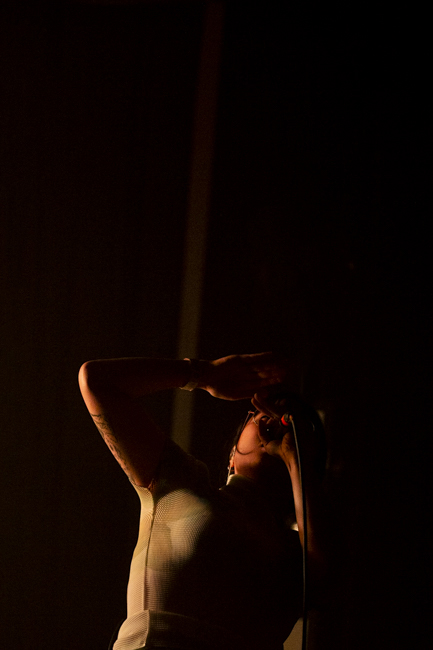 Yaeji, Wonder Ballroom, photo by Dune Stewart