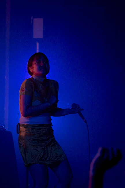 Yaeji, Wonder Ballroom, photo by Dune Stewart