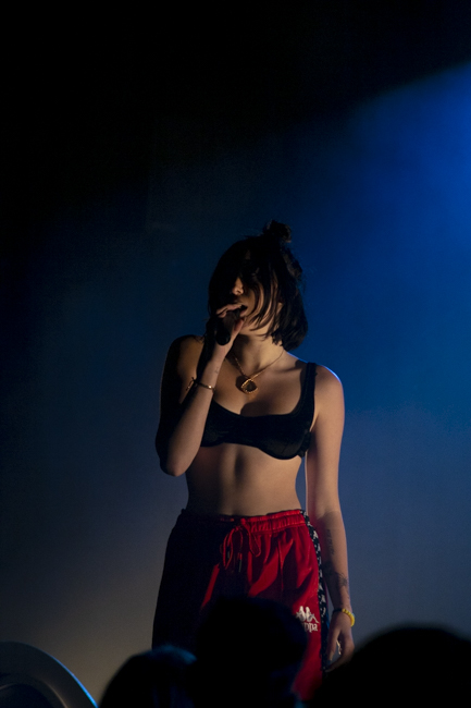 Noah Cyrus, Wonder Ballroom, photo by Dune Stewart