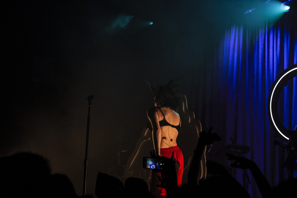 Noah Cyrus, Wonder Ballroom, photo by Dune Stewart