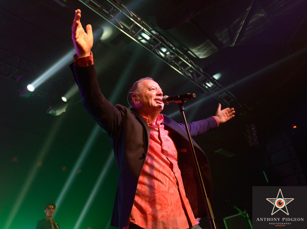 Simple Minds, Roseland Theater, photo by Anthony Pidgeon
