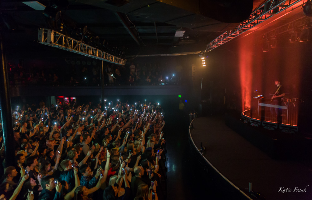 Petit Biscuit, Roseland Theater, photo by Katie Roggemann