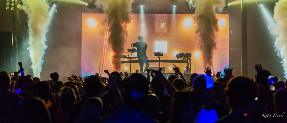 Petit Biscuit, Roseland Theater, photo by Katie Roggemann