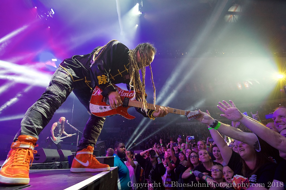 Five Finger Death Punch, Veterans Memorial Coliseum, photo by John Alcala