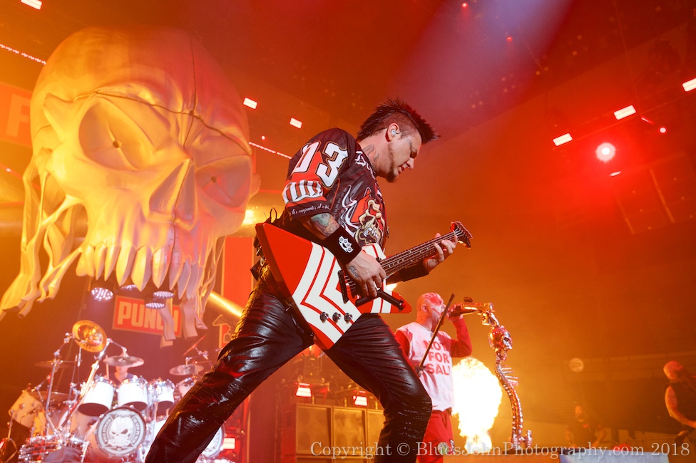 Five Finger Death Punch, Veterans Memorial Coliseum, photo by John Alcala