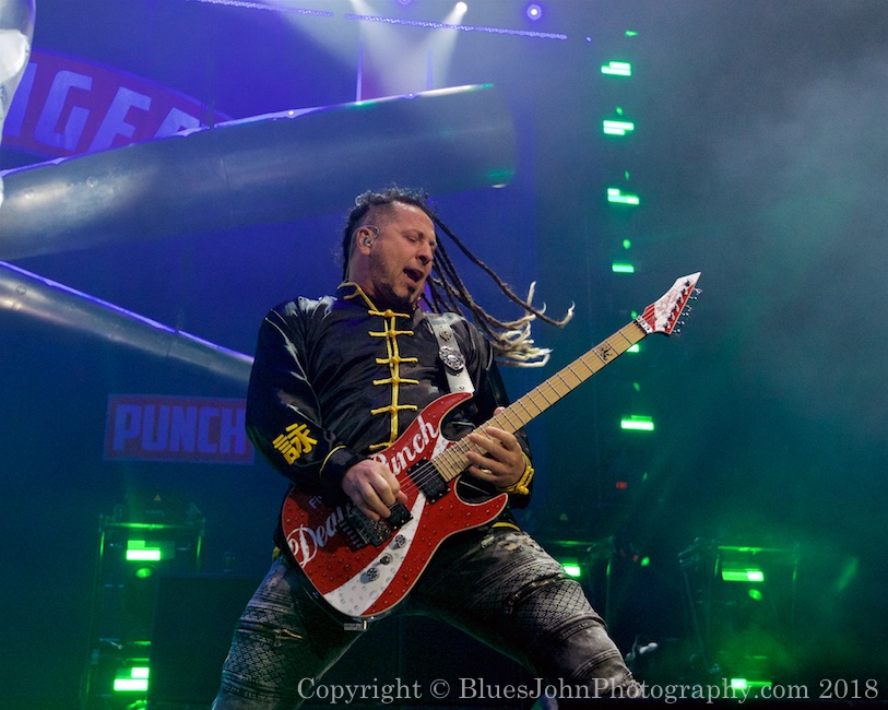 Five Finger Death Punch, Veterans Memorial Coliseum, photo by John Alcala