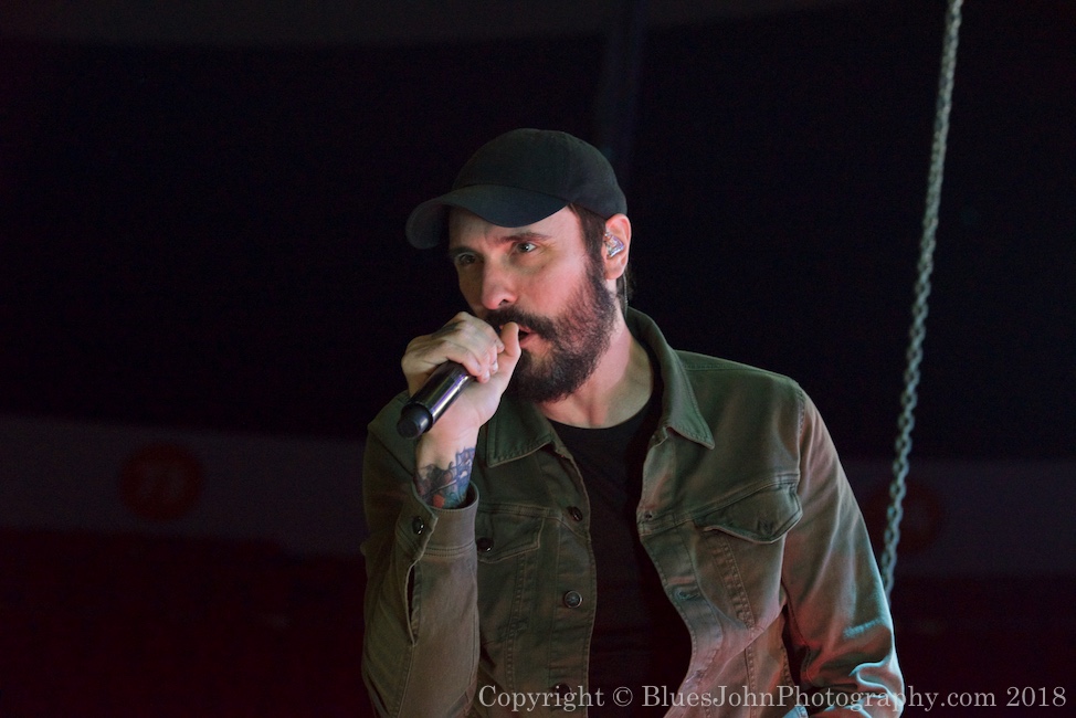 Breaking Benjamin, Veterans Memorial Coliseum, photo by John Alcala