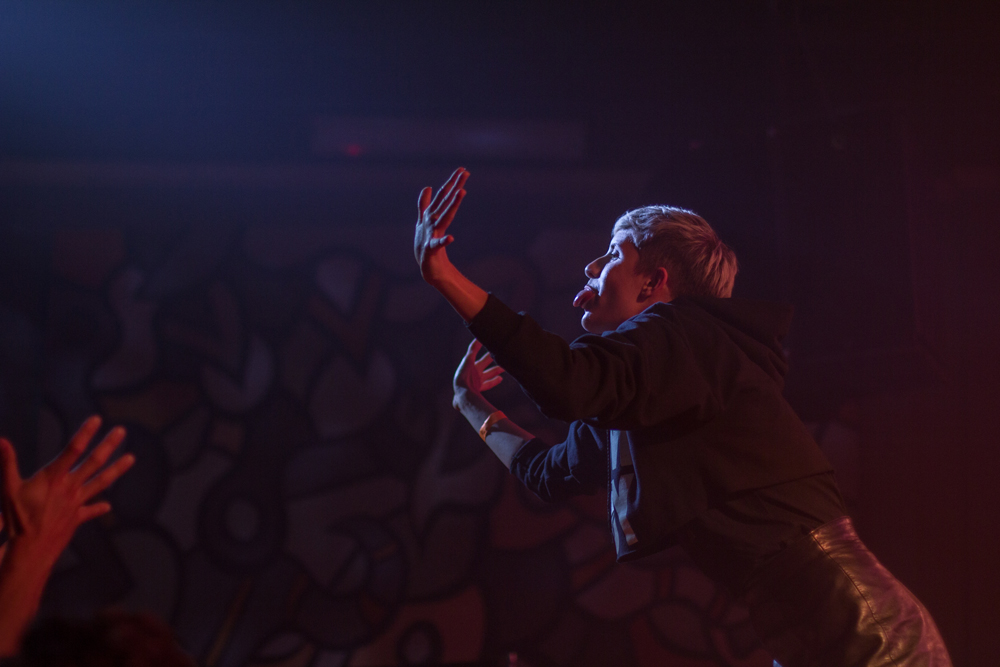 YACHT, Wonder Ballroom, photo by Tomas Alfredo Valladares