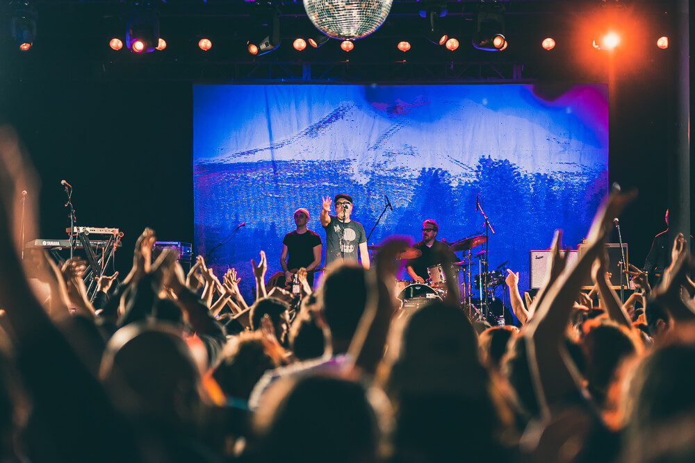 Cake, Roseland Theater, KINK, photo by Andrew Wallner