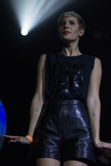 YACHT, Wonder Ballroom, photo by Tomas Alfredo Valladares